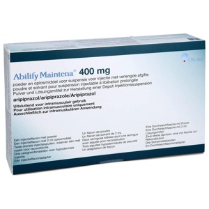 ABILIFY Maintena 400 mg P.+L.z.H.e.Depot-Inj-Susp. 1 St Pulver und Lösungsmittel zur Herstellung einer Depot-Injektionssuspension Produktbild