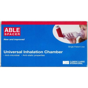 Able spacer 2 med maske, medium 1 stk. produktbillede