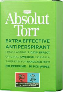 Absolut Torr Wipes 10 st produkt bild
