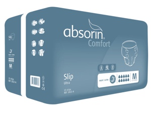 Absorin Comfort Slip Ultra bleie M 15 stk produktbilde