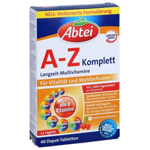 Abtei A-Z Komplett 40 St Tabletten Produktbild