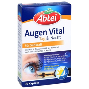 Abtei Augen Vital Tag & Nacht 30 St Kapseln Produktbild