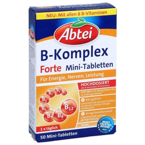Abtei B-Komplex Forte 50 St Tabletten Produktbild