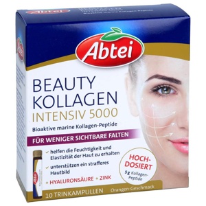 Abtei Beauty Kollagen Intensiv 5000 10X25 ml Trinkampullen Produktbild