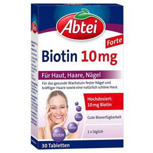 ABTEI Biotin 10 mg Tabletten Produktbild