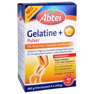 Abtei Gelantine + Vitamin C Pulver 400 g Pulver Produktbild