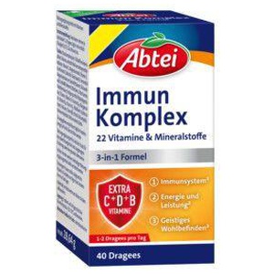 Abtei Immun Komplex 40 St Dragees Produktbild