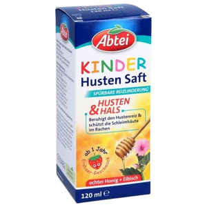Abtei KINDER Husten Saft 120 ml Sirup Produktbild