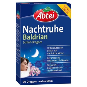Abtei Nachtruhe Baldrian Schlaf-Dragees N Produktbild