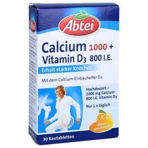 ABTEI Osteo Vital Citrus Kautabletten Produktbild