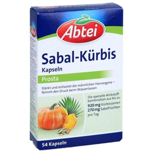 ABTEI Sabal Kürbis Kapseln Produktbild