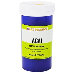 Acai GPH Pulver, 100 g Pulver Produktbild
