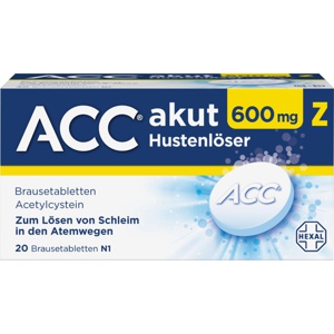 ACC akut 600 Z Hustenlöser Brausetabletten Produktbild