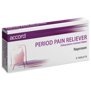Accord Period Pain Reliever 250mg Tablets 9s product image