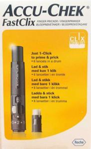 Accu-Chek FastClix Kit, blodprovtagare, sex lansetter 1 st produkt bild