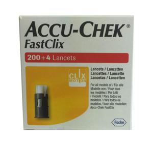 Accu-Chek Fastclix lancetter 204 st produkt bild
