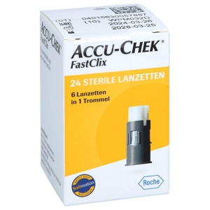 ACCU-CHEK FastClix Lanzetten 24 St Lanzetten Produktbild