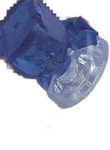ACCU-CHEK-FlexLink-Kanuelen-8-mm-m-Adapter Produktbild
