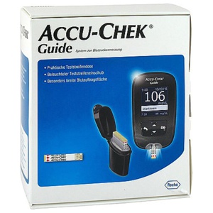 ACCU-CHEK Guide Blutzuckermessgerät Set mg/dl Produktbild