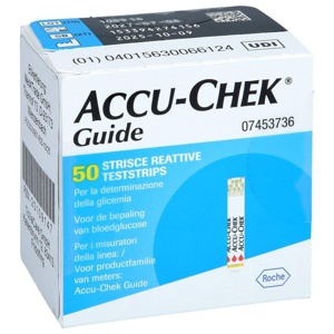 ACCU CHEK Guide TESTSTREIFEN 1X50 St Teststreifen Produktbild