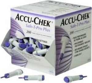Accu-Chek Safe T-Pro Lansett 200 stk produktbilde