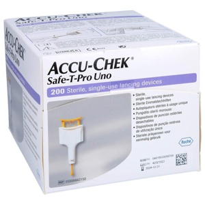 ACCU-CHEK Safe T Pro Uno II Lanzetten Produktbild