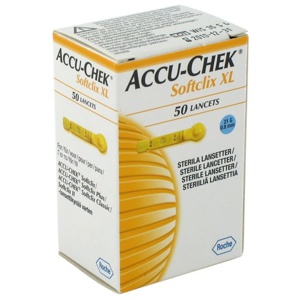 Accu-Chek Softclix Lancett XL 50 st produkt bild