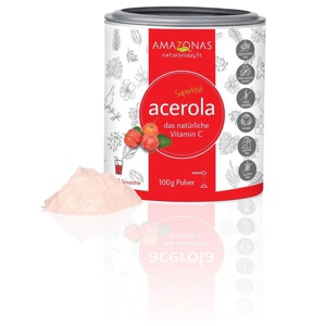 ACEROLA 100% natürliches Vitamin C Pulver Produktbild