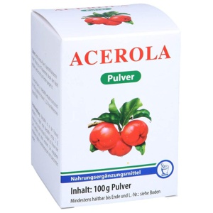 Acerola Pulver, 100 g Pulver Produktbild