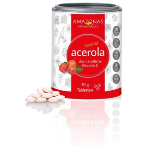 ACEROLA VITAMIN C ohne Zuckerzusatz Lutschtabl. Produktbild
