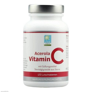 Acerola Vitamin C Lutschtabletten 120 St Lutschtabletten Produktbild