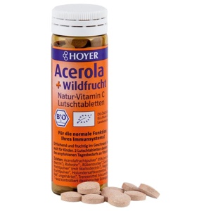 ACEROLA & WILDFRUCHT Vitamin C Lutschtabletten Produktbild