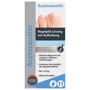 Acetocaustin Nagelpilz Lösung mit Aufhellung, 9 ml Lösung Produktbild