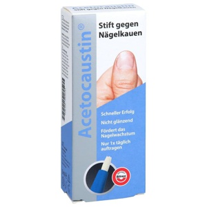 Acetocaustin Stift gegen Nagelkauen 3 ml Stifte Produktbild