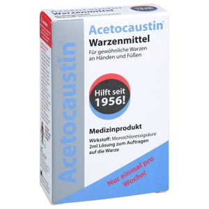 Acetocaustin Warzenmittel 2 ml Lösung Produktbild