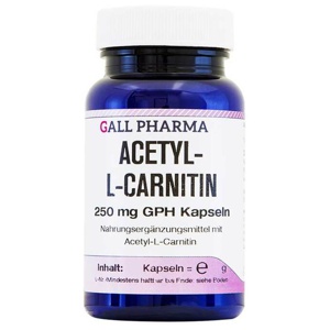 Acetyl-L-Carnitin 250 mg GPH Kapseln, 120 St Kapseln Produktbild