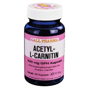 ACETYL-L-CARNITIN 500 mg Kapseln Produktbild