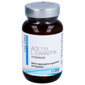 Acetyl-l-carnitin 500 mg Kapseln Produktbild