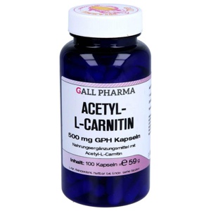 ACETYL-L-CARNITIN 500 mg Kapseln Produktbild