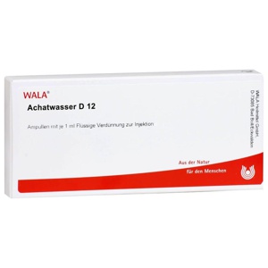 ACHATWASSER D 12 Ampullen Produktbild