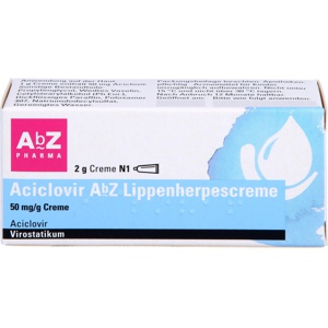 ACICLOVIR-AbZ-Lippenherpescreme Produktbild