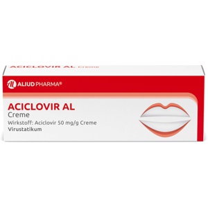 Aciclovir AL Creme bei Lippenherpes Produktbild
