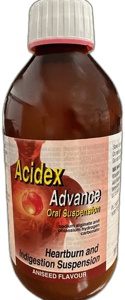 Acidex Advance Oral Suspension Aniseed 500ml product image