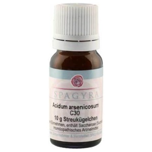 ACIDUM ARSENICOSUM C 30 Globuli Produktbild