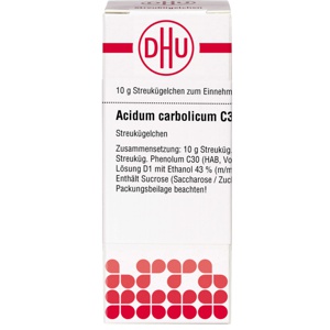 ACIDUM CARBOLICUM C 30 Globuli Produktbild