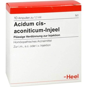 ACIDUM CIS-aconiticum Injeel Ampullen Produktbild