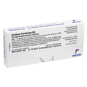ACIDUM FORMICAE D 6 Ampullen Produktbild