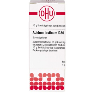 ACIDUM LACTICUM D 30 Globuli Produktbild