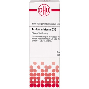 ACIDUM NITRICUM D 30 Dilution Produktbild