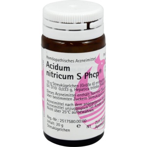ACIDUM NITRICUM S Phcp Globuli Produktbild